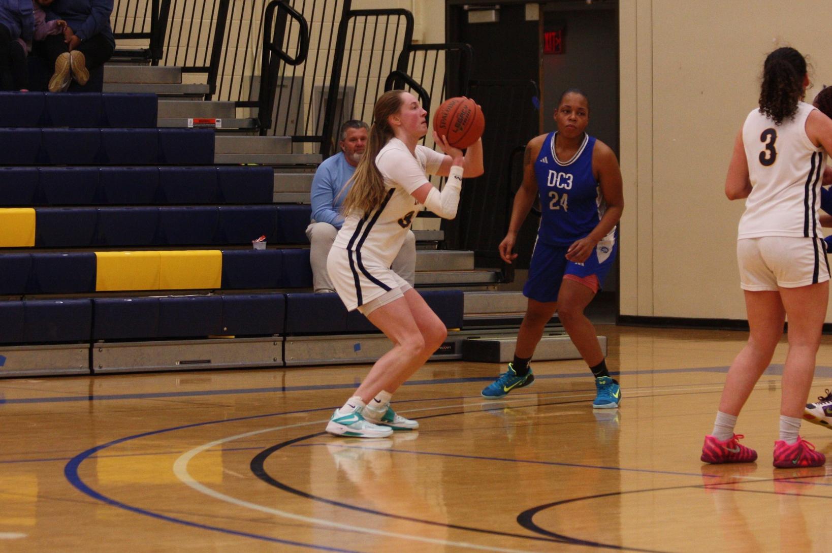 Schmitz Has Quadruple Double Against Community Christian in LCCC Win